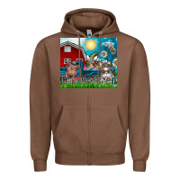 Chestnut happy easter Zipper Hoodie - CowhideDigitalArt