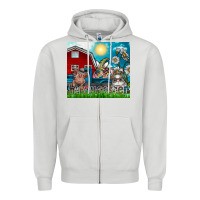Happy Easter Zipper Hoodie | Teevron
