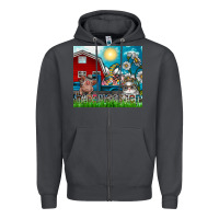 Smoke happy easter Zipper Hoodie - CowhideDigitalArt