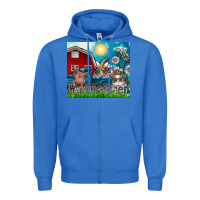 True Royal happy easter Zipper Hoodie - CowhideDigitalArt