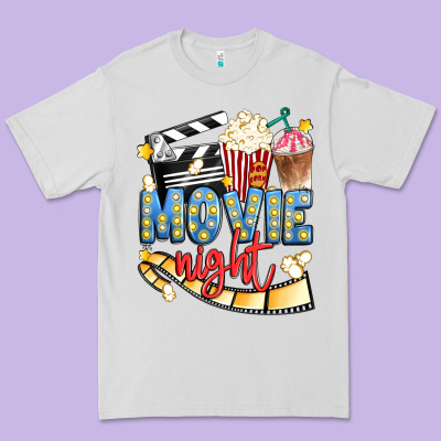 Movie Night Premium Tee Designed By Artiststas