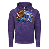 Cloud Purple Touchdown season American Football blue team color Vintage Hoodie - HowdyJamesFarm