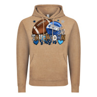 Vintage Coffee Touchdown season American Football blue team color Vintage Hoodie - HowdyJamesFarm