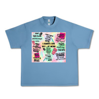 Pebble Blue funny office Urban Heavy Tee - TumblerDesignByShophia