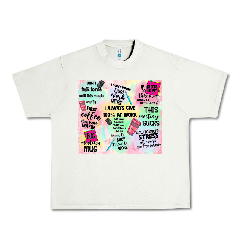 Funny Office Urban Heavy Tee by TumblerDesignByShophia | Teevron