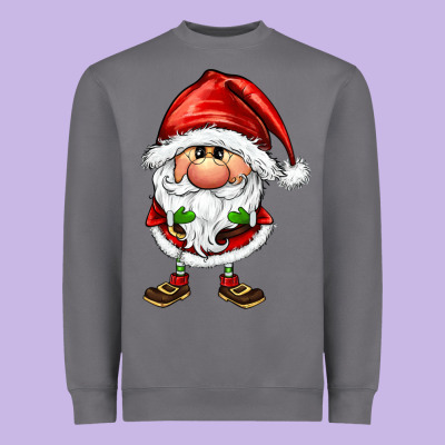 Santa Gnomes Heavyweight Sweatshirt Designed By Fadigitalartstudio