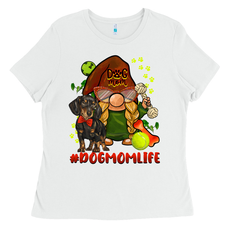 Dog Mom  Life Gnome Ladies Tee by BarkalooDesign | Teevron