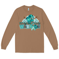 Toasted Coconut ovarian cancer warrior Long Sleeve Tee - CowGirlArtShop