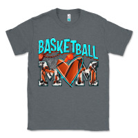 Charcoal Heather Basketball Mom Classic Tee - NancyCooperArtShop