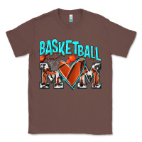 Chestnut Basketball Mom Classic Tee - NancyCooperArtShop