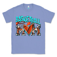 Colony Blue Basketball Mom Classic Tee - NancyCooperArtShop