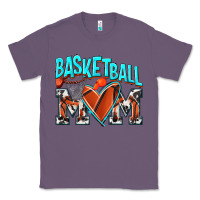 Lavender Basketball Mom Classic Tee - NancyCooperArtShop