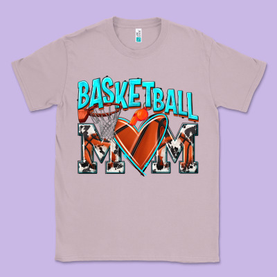Basketball Mom Classic Tee Designed By Nancycooperartshop