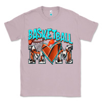 Lilac Basketball Mom Classic Tee - NancyCooperArtShop