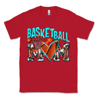 Red Basketball Mom Classic Tee - NancyCooperArtShop