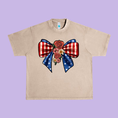 Bow Urban Heavy Tee Designed By Jahusdesignshop