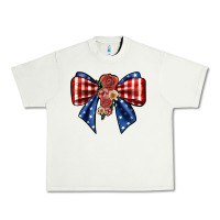 Pistachio bow Urban Heavy Tee - JahusDesignShop