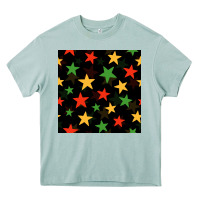 Arona african color stars seamless pattern Heavy Core Tee - BundleAndBundleShop