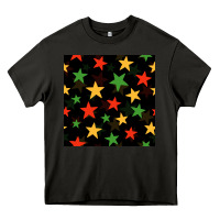 Asphalt african color stars seamless pattern Heavy Core Tee - BundleAndBundleShop