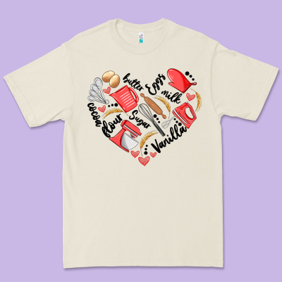Bake Tools Heart Premium Tee Designed By Artiststas
