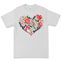 Dove Grey bake tools heart Premium Tee - Artiststas