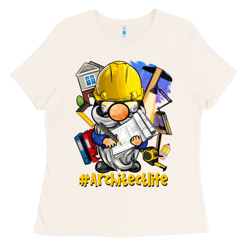 Architect Life Gnome Ladies Tee by BarkalooDesign | Teevron