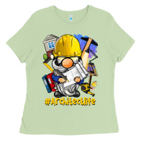 Matcha Architect life gnome Ladies Tee - BarkalooDesign
