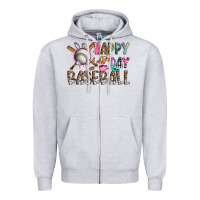 Happy Easter Day Baseball Zipper Hoodie | Teevron