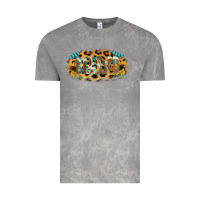 Cloud Rock Blessed Sunflower Gemstone Vintage Tee - RanaPortraitStore