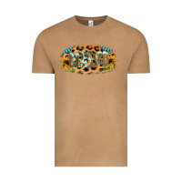 Vintage Camel Blessed Sunflower Gemstone Vintage Tee - RanaPortraitStore