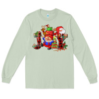 Matcha christmas joy  gnome Long Sleeve Tee - CowGirlArtShop
