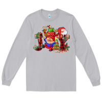 Moon Dust christmas joy  gnome Long Sleeve Tee - CowGirlArtShop