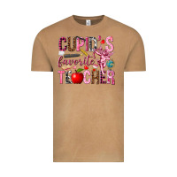 Vintage Camel Cupid's Favorite Teacher Valentine's Day Vintage Tee - HowdyJamesFarm