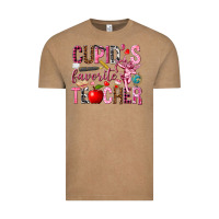 Vintage Coffee Cupid's Favorite Teacher Valentine's Day Vintage Tee - HowdyJamesFarm