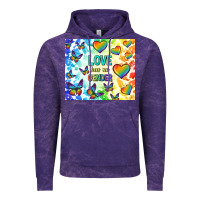 Cloud Purple love has no gender Vintage Hoodie - TumblerDesignByShophia