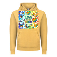 Vintage Mustard love has no gender Vintage Hoodie - TumblerDesignByShophia