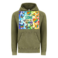 Vintage Olive love has no gender Vintage Hoodie - TumblerDesignByShophia