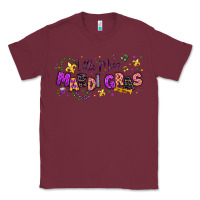 Burgundy little miss mardi gras Classic Tee - texasbilliewilder
