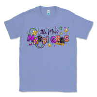 Colony Blue little miss mardi gras Classic Tee - texasbilliewilder