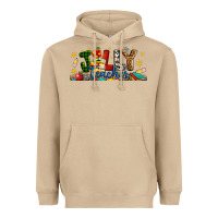 Mushroom Christmas Jolly Teacher Heavyweight Hoodie - Artiststas