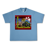 Pebble Blue hunting fishing & farming everyday Urban Heavy Tee - TumblerDesignByShophia