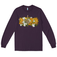 Plum 2023 skeleton middle finger new year Long Sleeve Tee - CowGirlArtShop