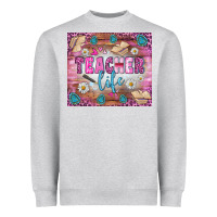 Heather Grey teacher life tumbler Heavyweight Sweatshirt - BundleAndBundleShop