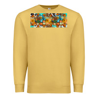 Antique Gold Thanksgiving Turkey Truck Premium Sweatshirt - Artiststas