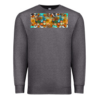 Charcoal Heather Thanksgiving Turkey Truck Premium Sweatshirt - Artiststas