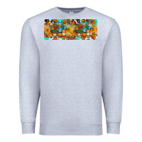Heather Grey Thanksgiving Turkey Truck Premium Sweatshirt - Artiststas