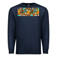 Navy Thanksgiving Turkey Truck Premium Sweatshirt - Artiststas