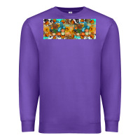 Purple Thanksgiving Turkey Truck Premium Sweatshirt - Artiststas