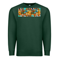 Sports Green Thanksgiving Turkey Truck Premium Sweatshirt - Artiststas