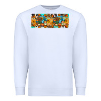 White Thanksgiving Turkey Truck Premium Sweatshirt - Artiststas
